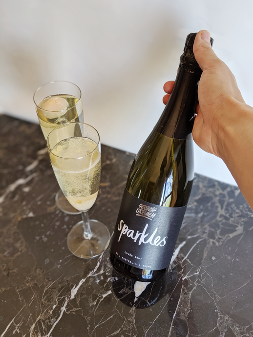 Elderflower & Lychee Sparkling Cocktail